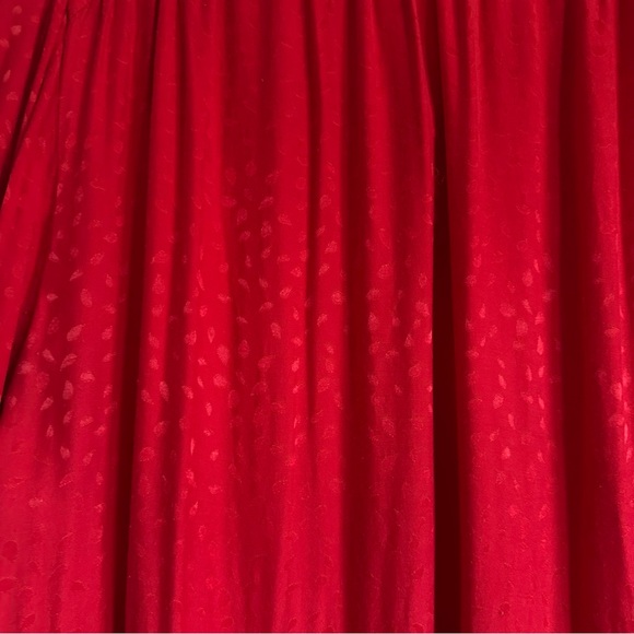 Anthropologie Maeve Wendy Red Tiered Maxi Dress Size 1X - Picture 11 of 16